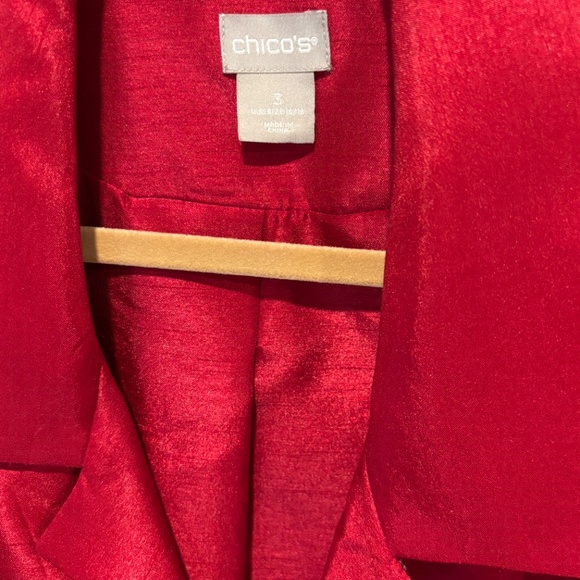 Red Satin Jacket - Picture 2 of 9
